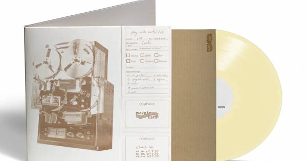 WAVE TO EARTH 'PLAY WITH EARTH! 0.03' LIMITED EDITION IVORY LP VINYL